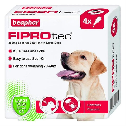 Beaphar Fiprotec Large Dog Spot On Flea & Tick Treatment