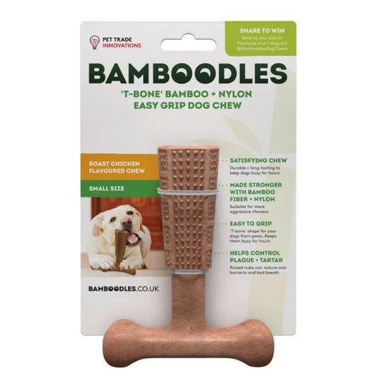 Bamboodle Dog T Bone chew Chicken