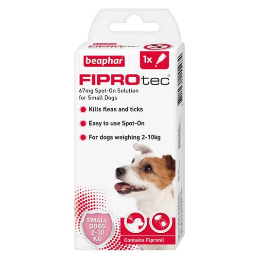 Beaphar Fiprotec Small Dog Spot on Flea & Tick Treatment