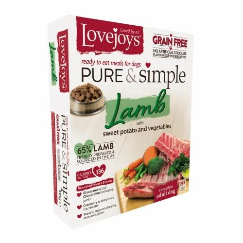 Lovejoy Pure & Simple Grain Free Lamb