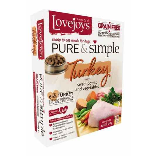 LoveJoy Pure & Simple Grain Free Turkey